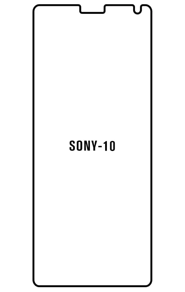 Sony 10 Přední Hydrogel ochranná fólie