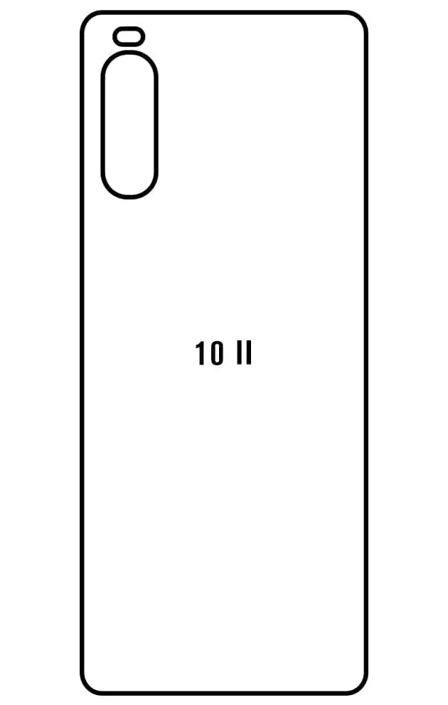 Sony 10 II Zadní Hydrogel ochranná fólie
