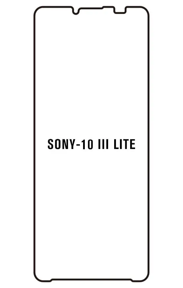 Sony 10 III Lite Přední Hydrogel ochranná fólie