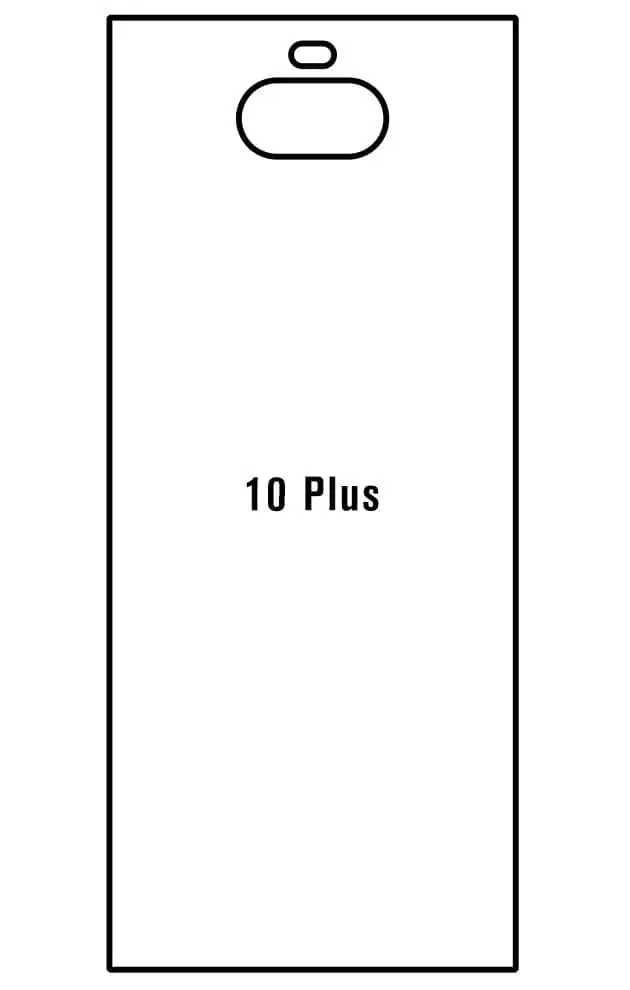 Sony 10 Plus Zadní Hydrogel ochranná fólie