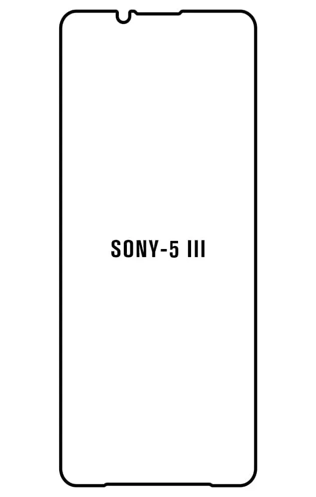 Sony 5 III Přední Hydrogel ochranná fólie