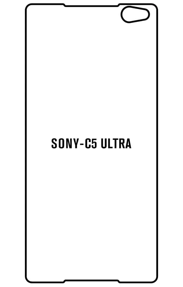 Sony C5 Ultra Přední Hydrogel ochranná fólie