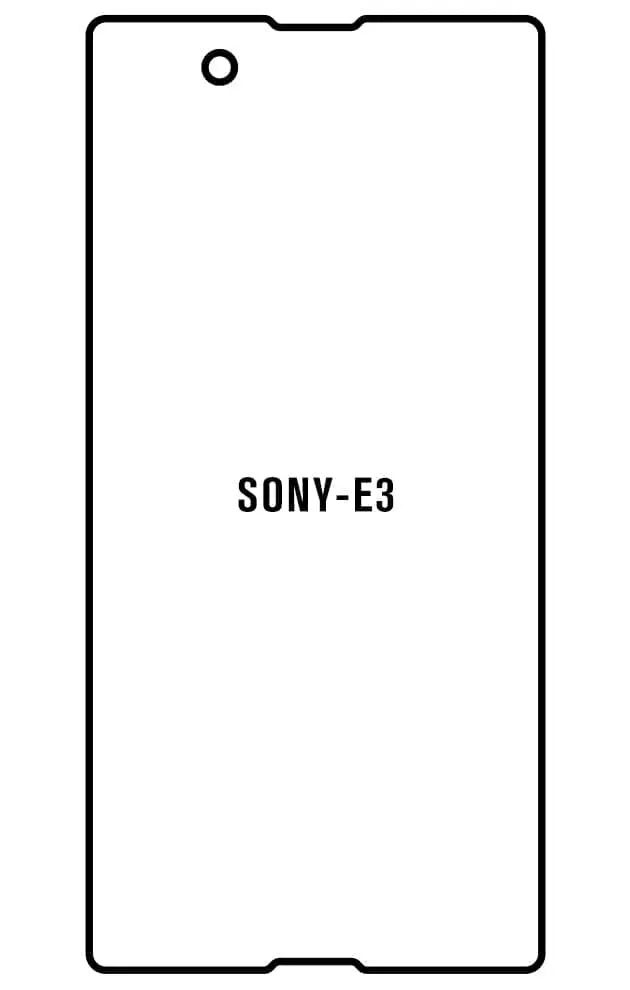 Sony E3 Přední Hydrogel ochranná fólie