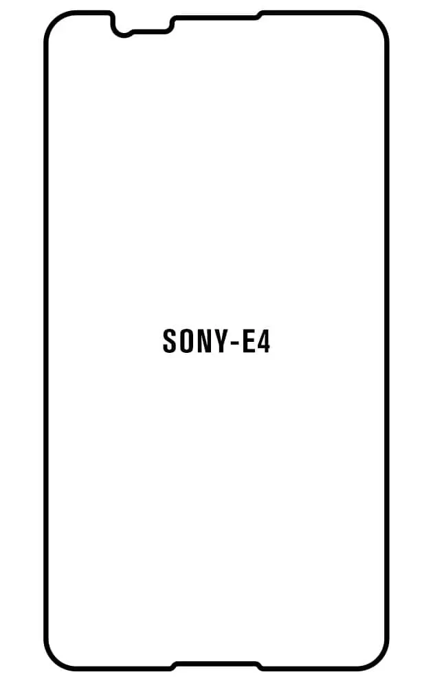 Sony E4 Přední Hydrogel ochranná fólie