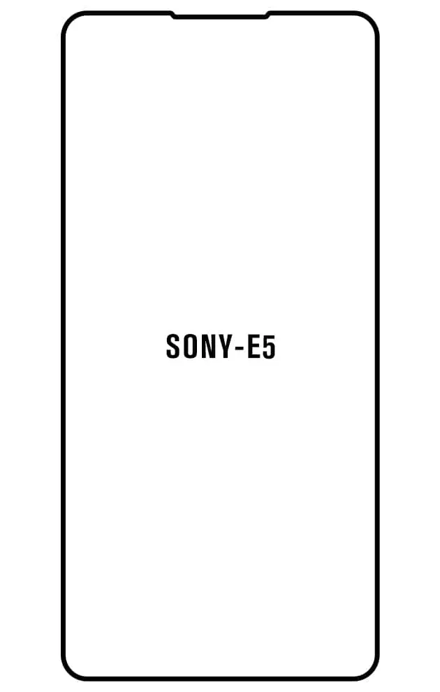 Sony E5 Přední Hydrogel ochranná fólie