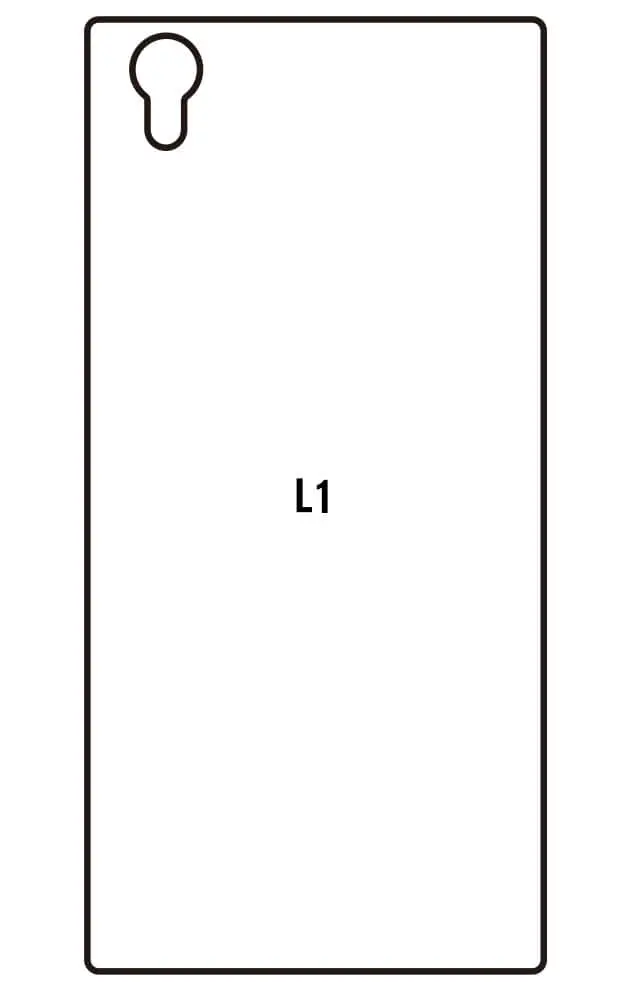 Sony L1 Zadní Hydrogel ochranná fólie