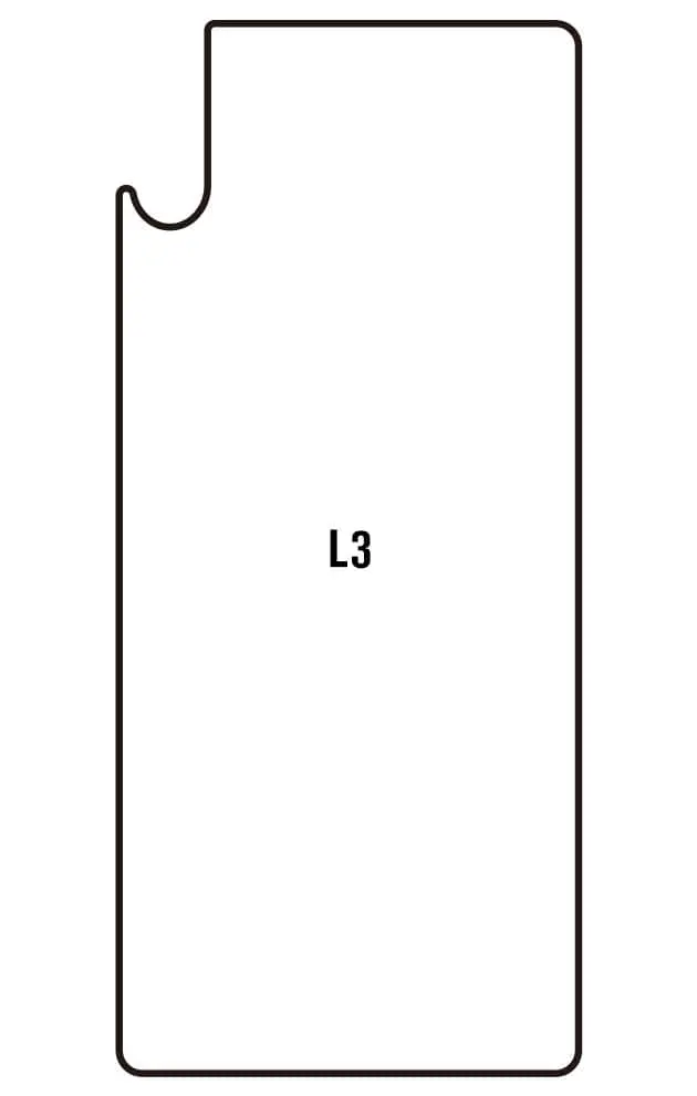 Sony L3 Zadní Hydrogel ochranná fólie