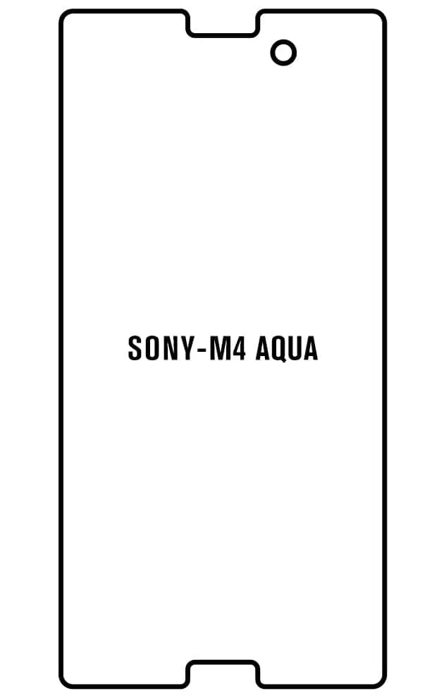Sony M4 Aqua Přední Hydrogel ochranná fólie