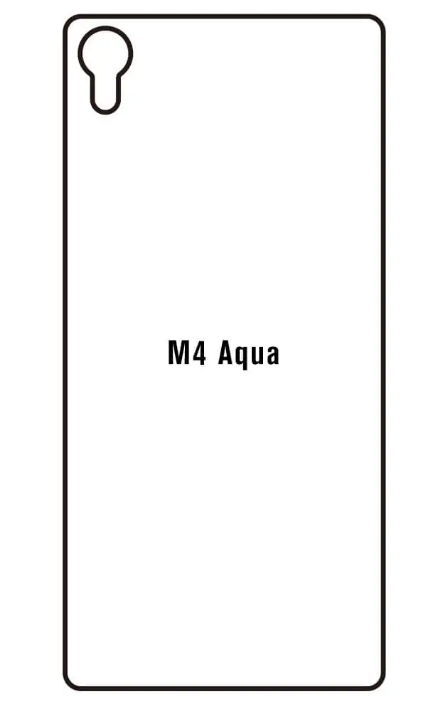 Sony M4 Aqua Zadní Hydrogel ochranná fólie