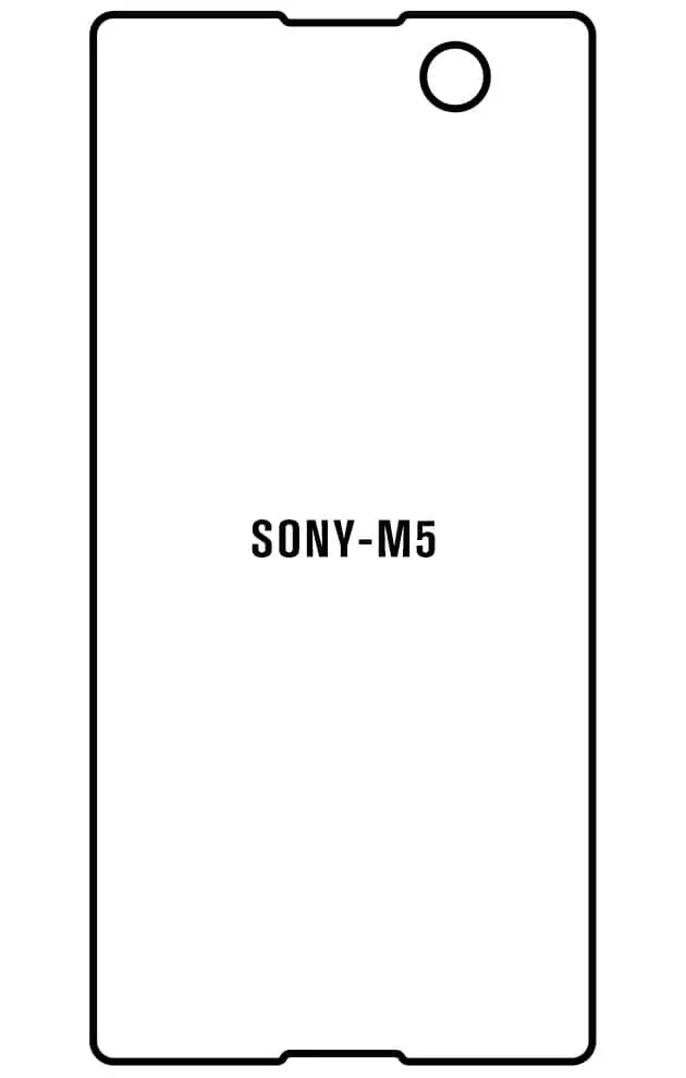 Sony M5 Přední Hydrogel ochranná fólie