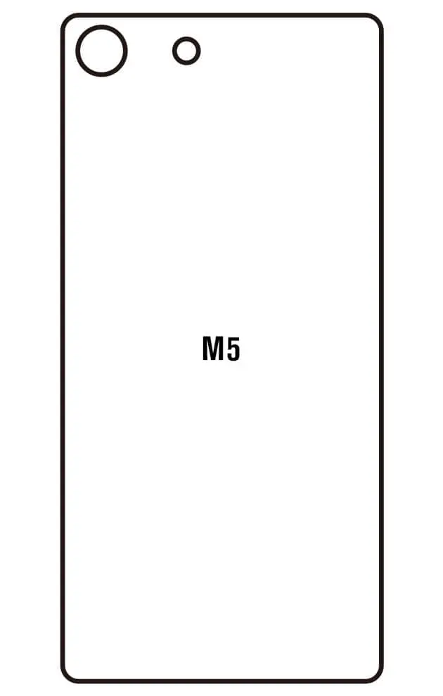 Sony M5 Zadní Hydrogel ochranná fólie