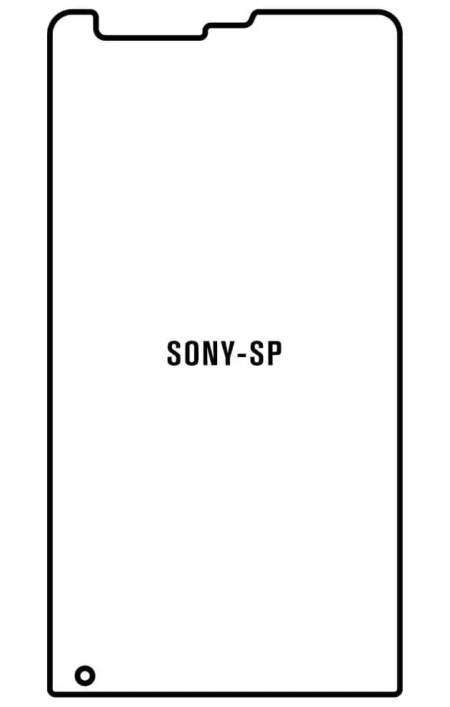 Sony SP Přední Hydrogel ochranná fólie