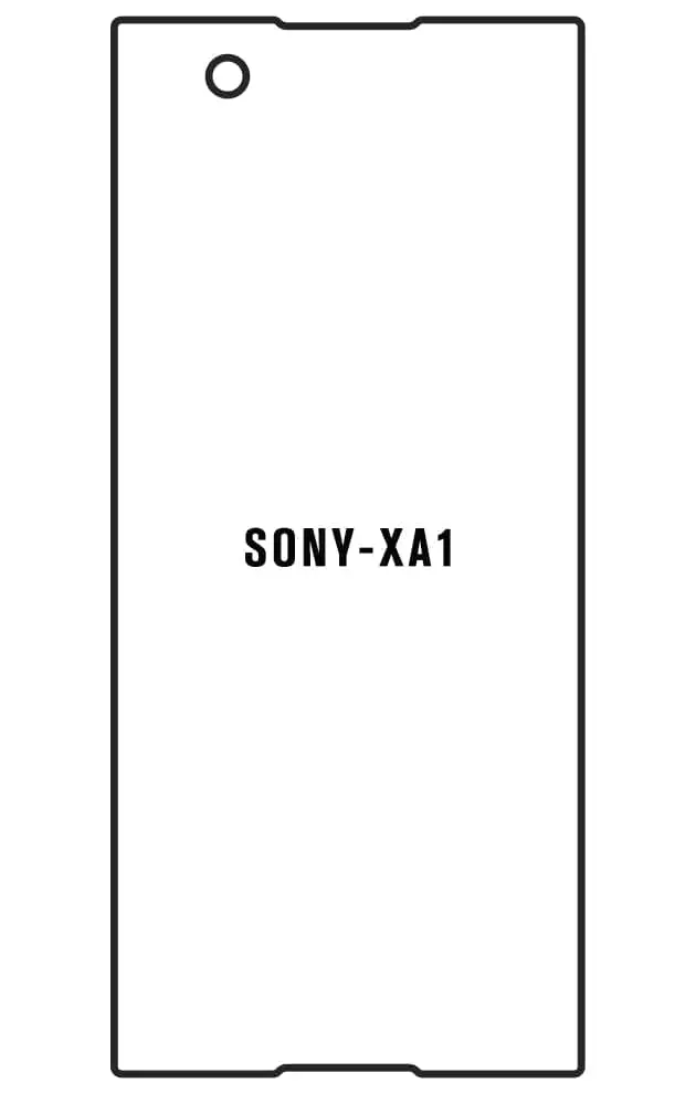 Sony XA1 Přední Hydrogel ochranná fólie