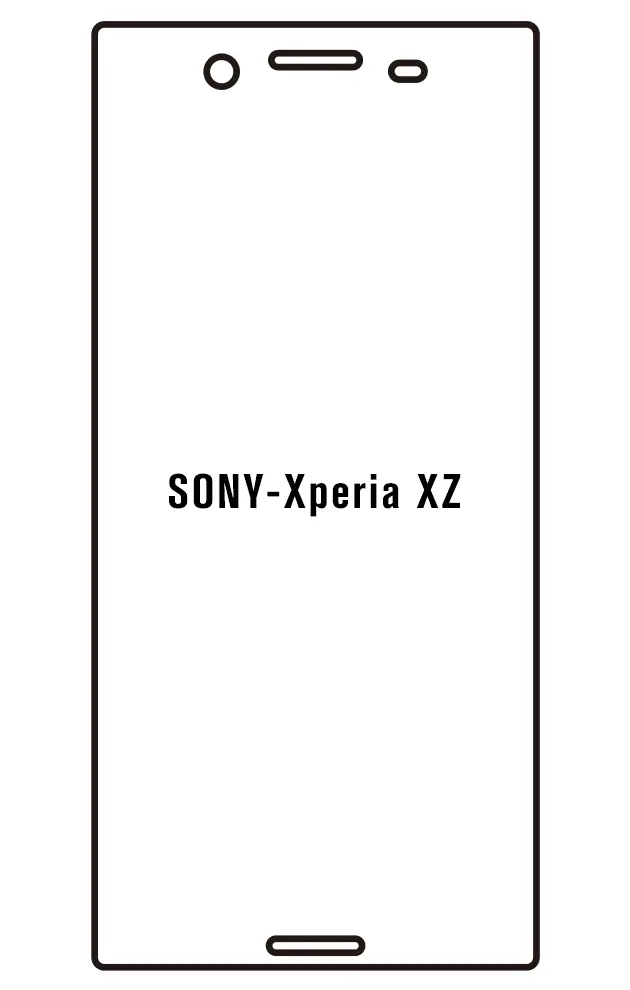 Sony XZ Přední Hydrogel ochranná fólie