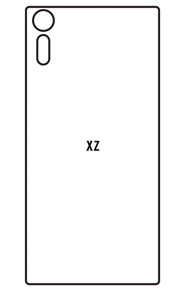 Sony XZ Zadní Hydrogel ochranná fólie