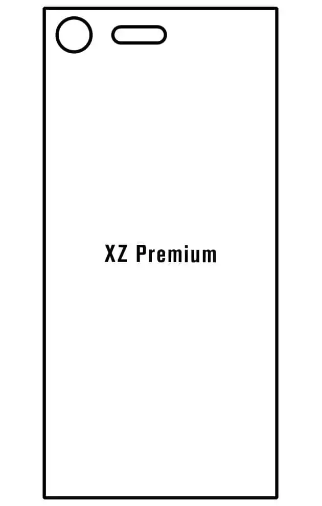 Sony XZ Premium Zadní Hydrogel ochranná fólie
