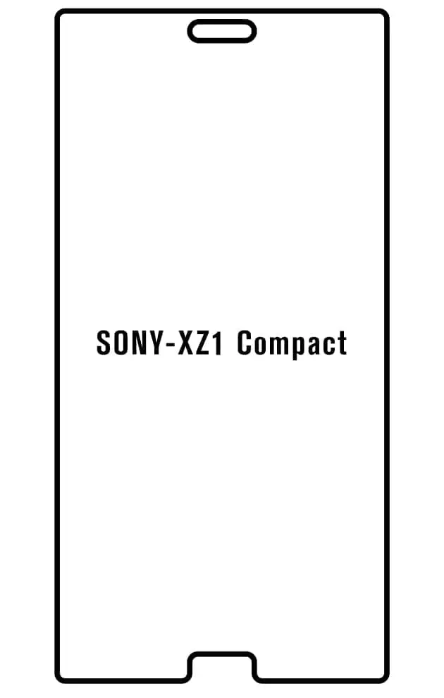 Sony XZ1 Compact Přední Hydrogel ochranná fólie