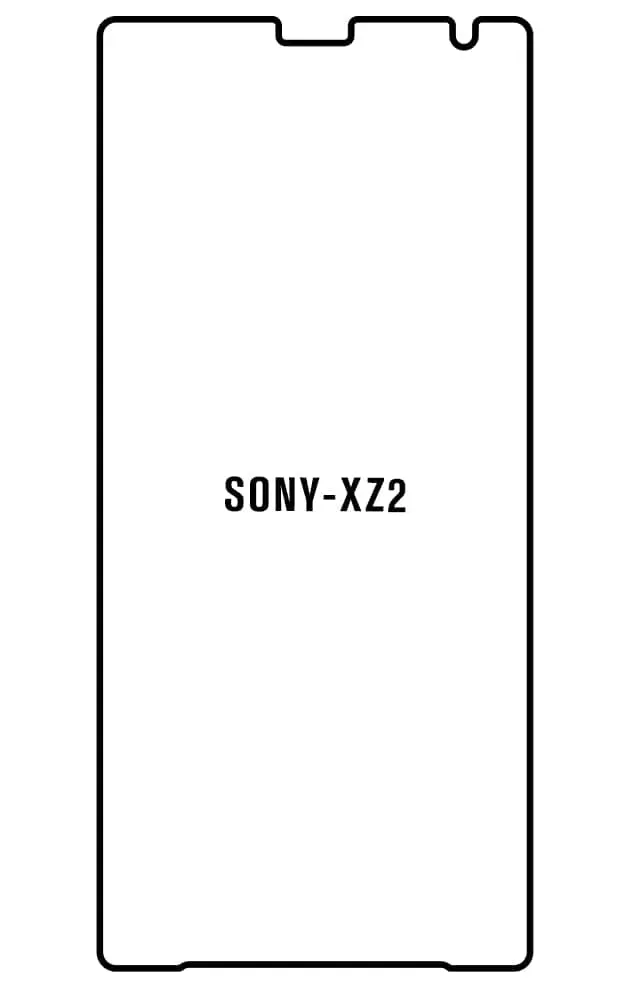 Sony XZ2 Přední Hydrogel ochranná fólie