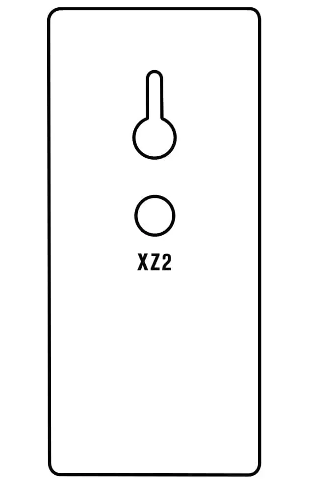 Sony XZ2 Zadní Hydrogel ochranná fólie