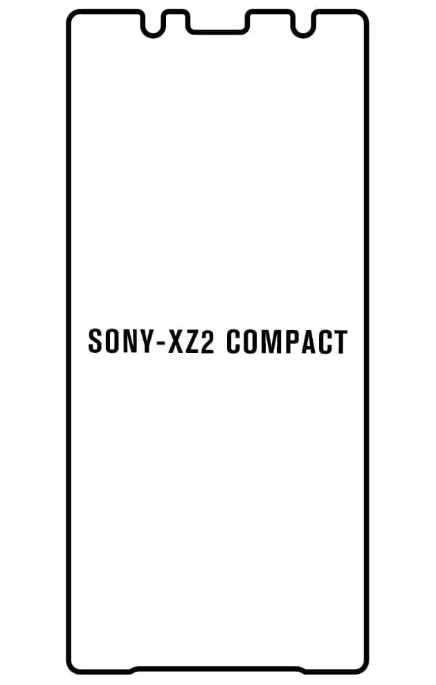 Sony XZ2 Compact Přední Hydrogel ochranná fólie