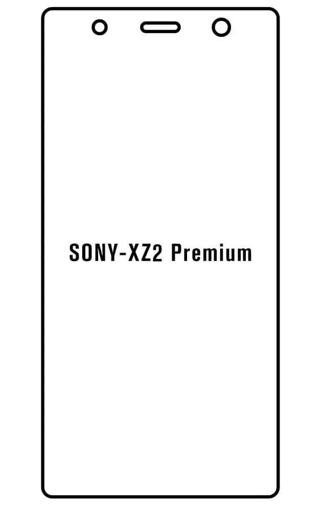 Sony XZ2 Premium Přední Hydrogel ochranná fólie