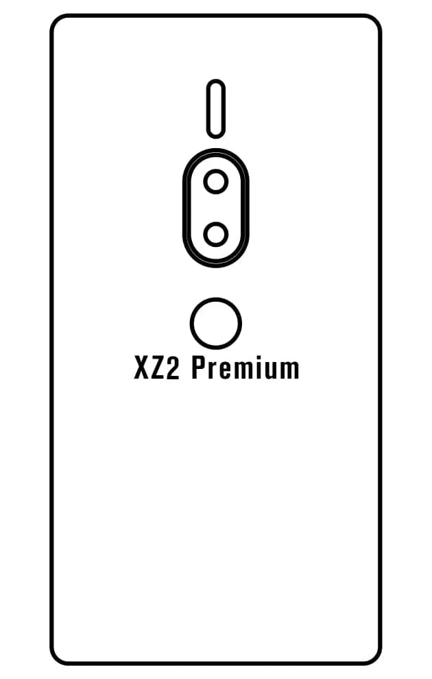 Sony XZ2 Premium Zadní Hydrogel ochranná fólie