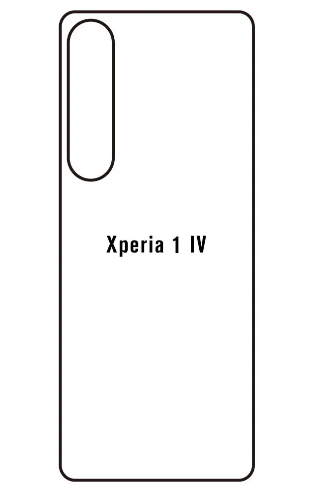 Sony Xperia 1 IV Zadní Hydrogel ochranná fólie