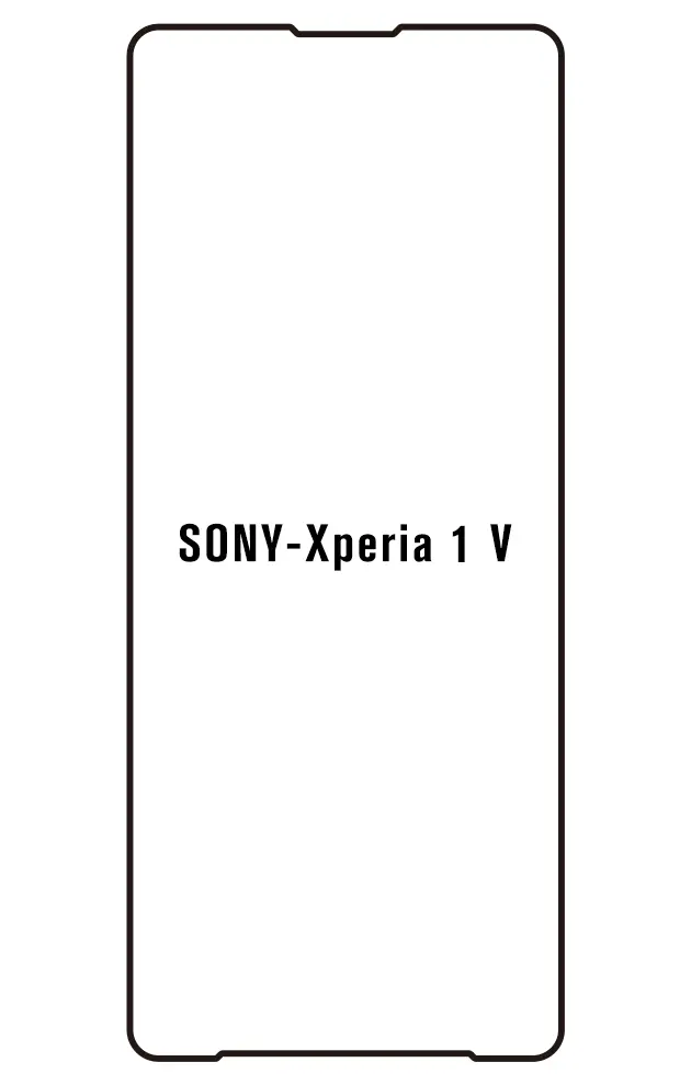 Sony Xperia 1 V Přední Hydrogel ochranná fólie