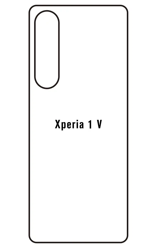 Sony Xperia 1 V Zadní Hydrogel ochranná fólie