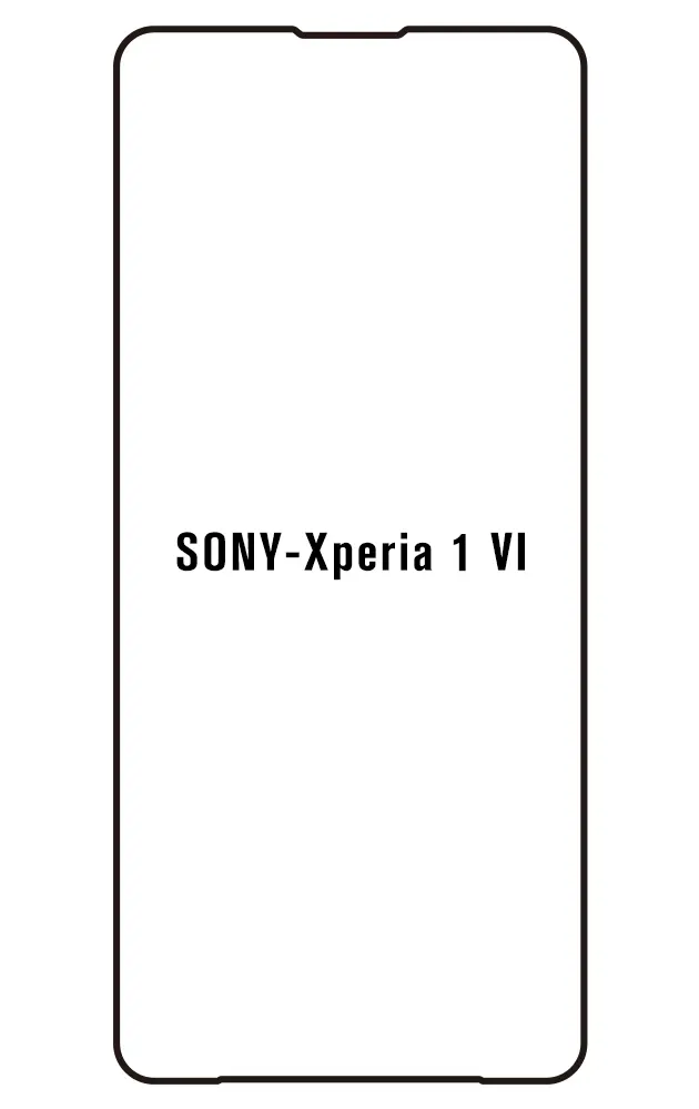 Sony Xperia 1 VI Přední Hydrogel ochranná fólie