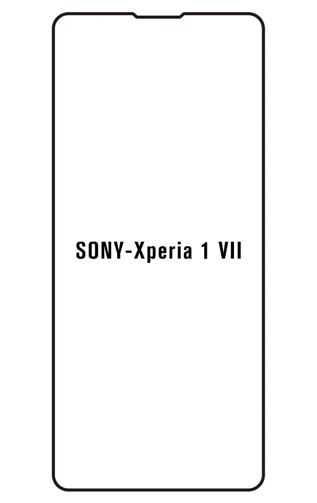 Sony Xperia 1 VII Přední Hydrogel ochranná fólie