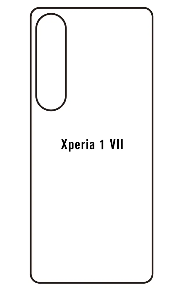 Sony Xperia 1 VII Zadní Hydrogel ochranná fólie