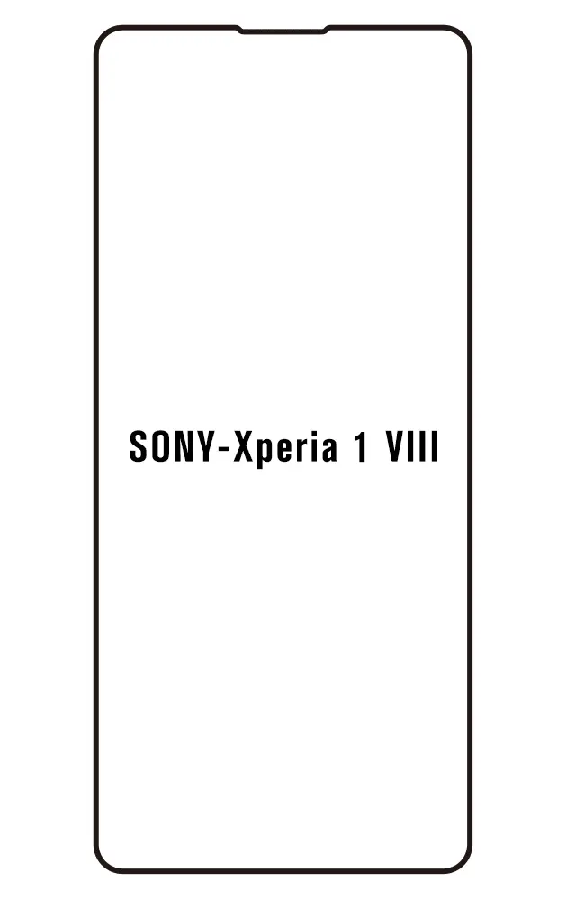 Sony Xperia 1 VIII Přední Hydrogel ochranná fólie