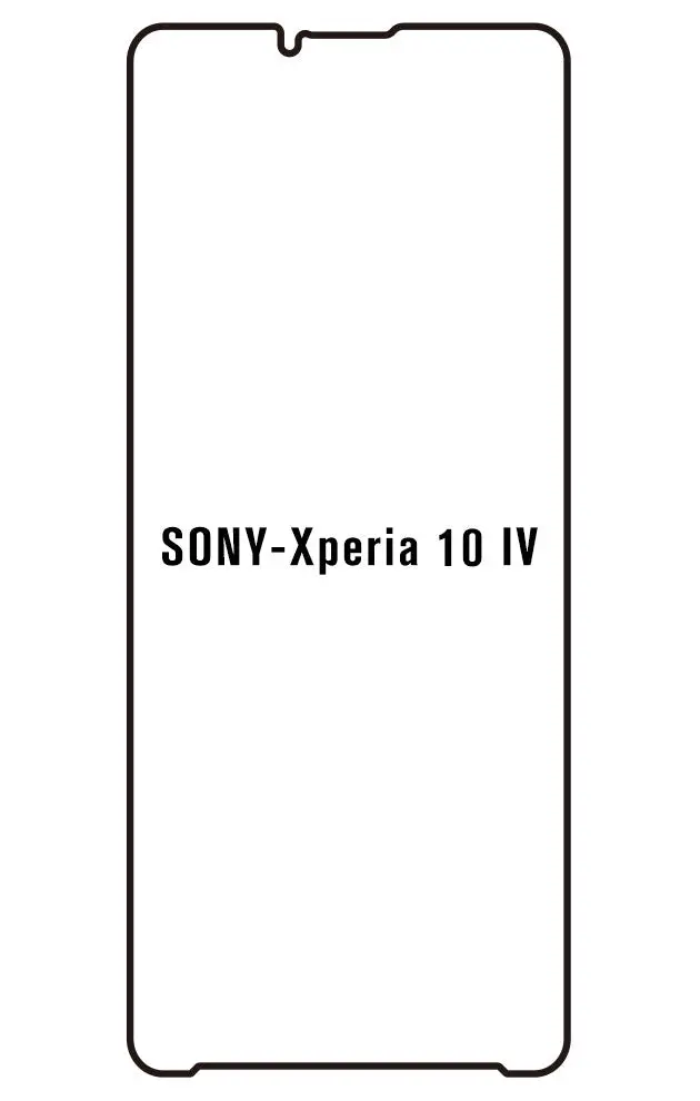 Sony Xperia 10 IV Přední Hydrogel ochranná fólie