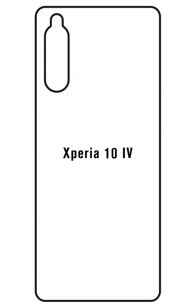 Sony Xperia 10 IV Zadní Hydrogel ochranná fólie
