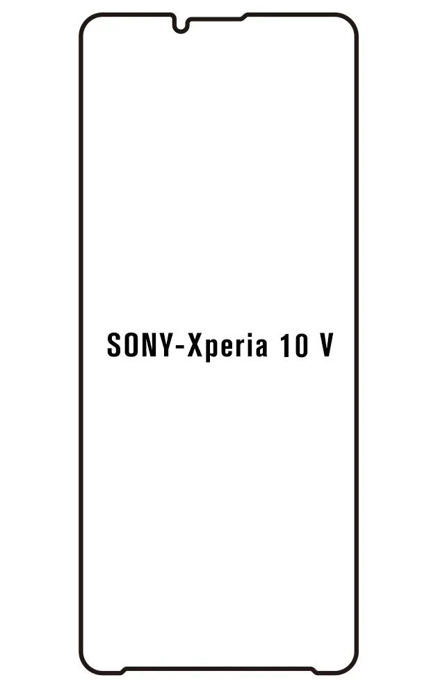 Sony Xperia 10 V Přední Hydrogel ochranná fólie