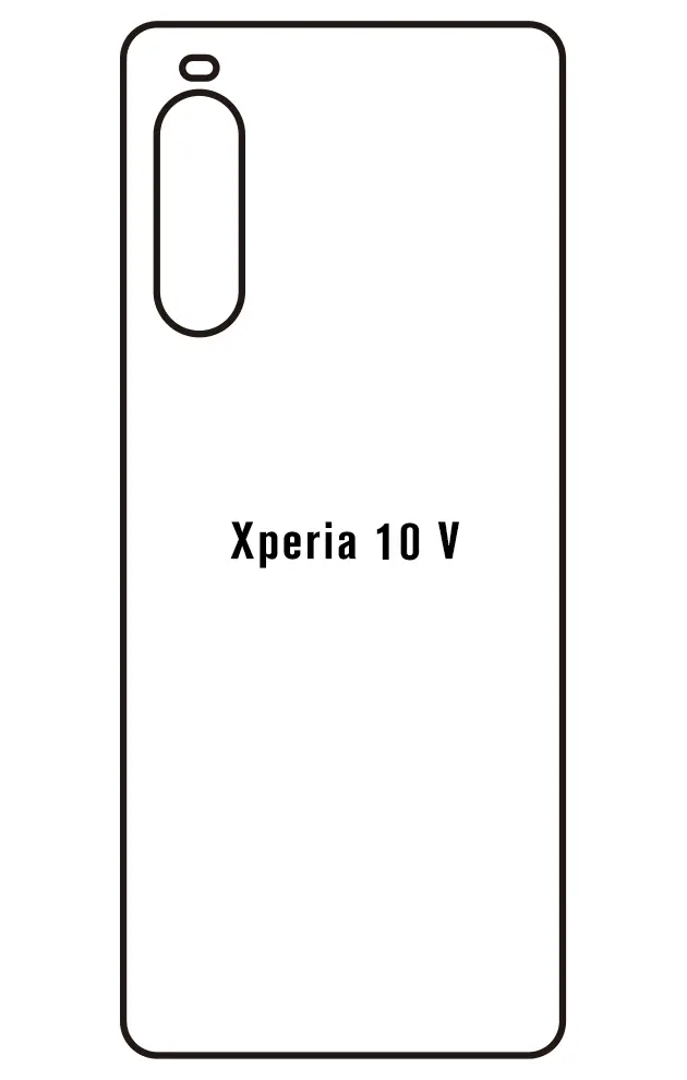 Sony Xperia 10 V Zadní Hydrogel ochranná fólie