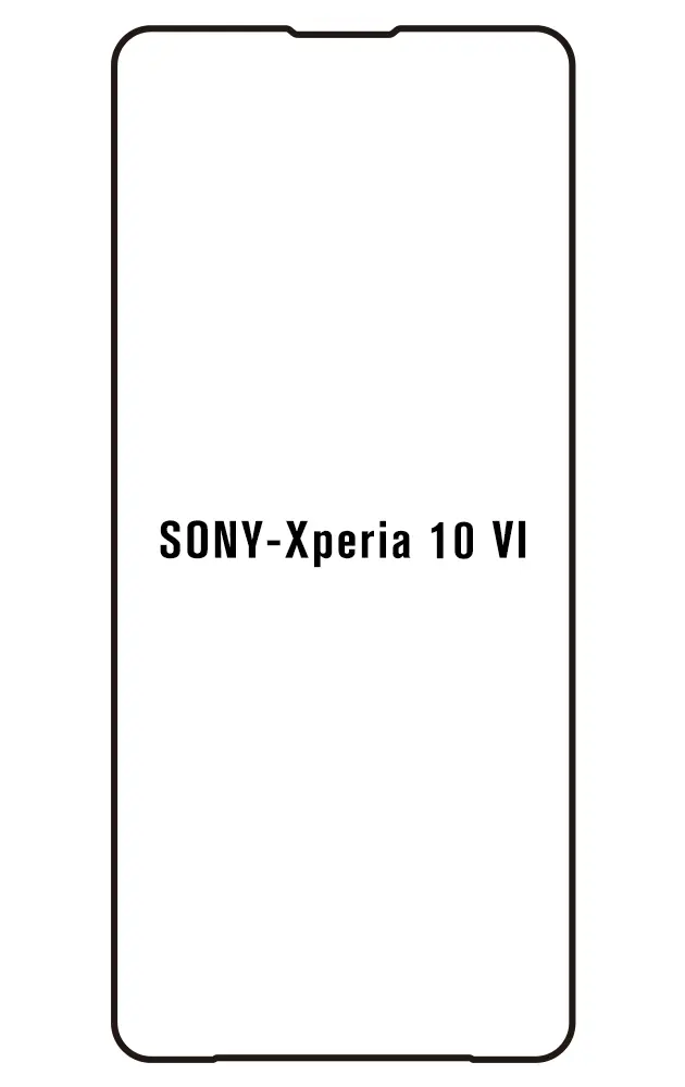 Sony Xperia 10 VI Přední Hydrogel ochranná fólie