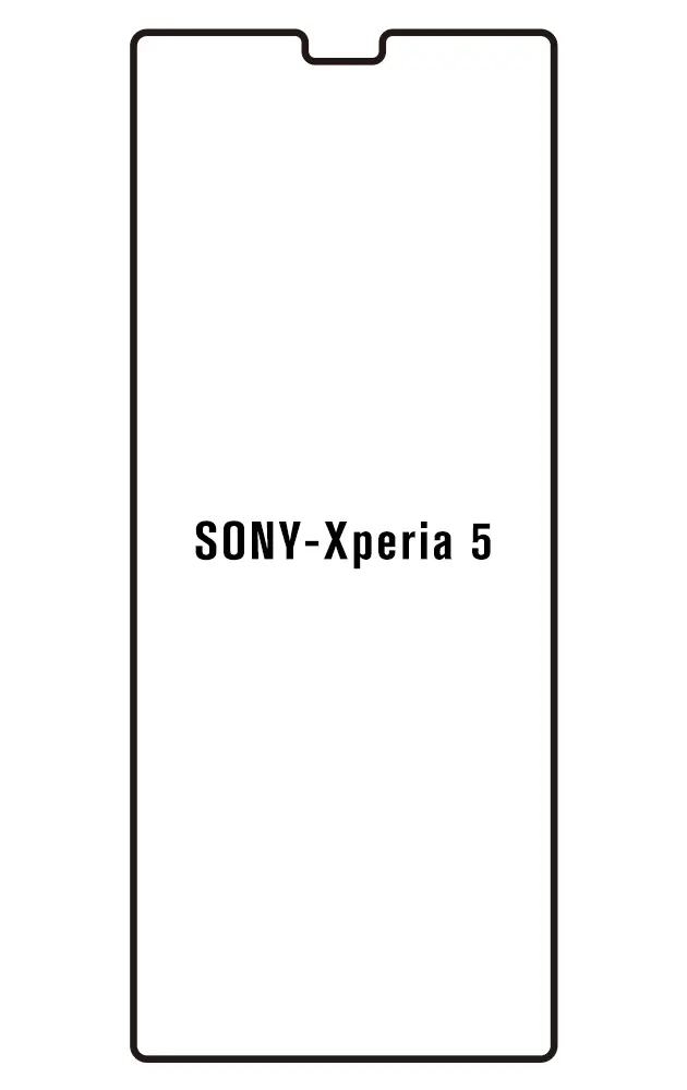 Sony Xperia 5 Přední Hydrogel ochranná fólie