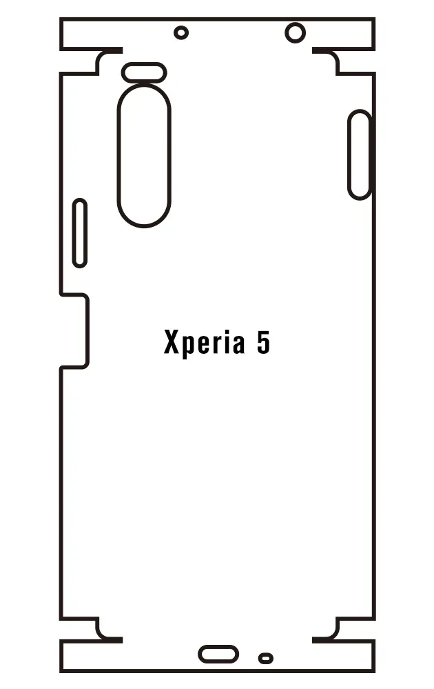 Sony Xperia 5 Zadní Hydrogel ochranná fólie