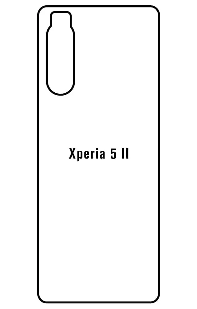 Sony Xperia 5 II Zadní Hydrogel ochranná fólie