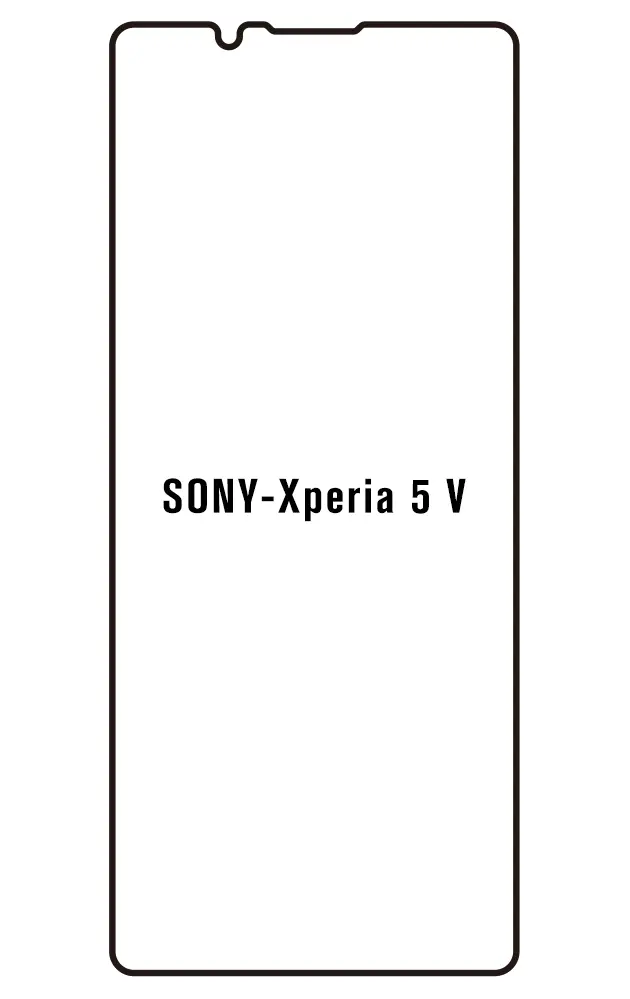 Sony Xperia 5 V Přední Hydrogel ochranná fólie