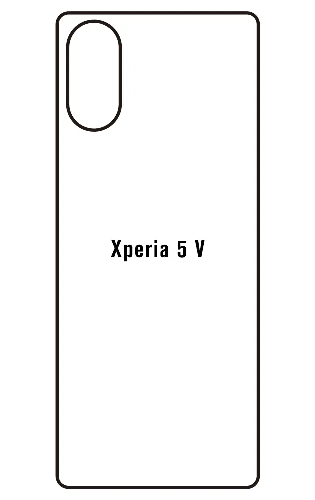 Sony Xperia 5 V Zadní Hydrogel ochranná fólie
