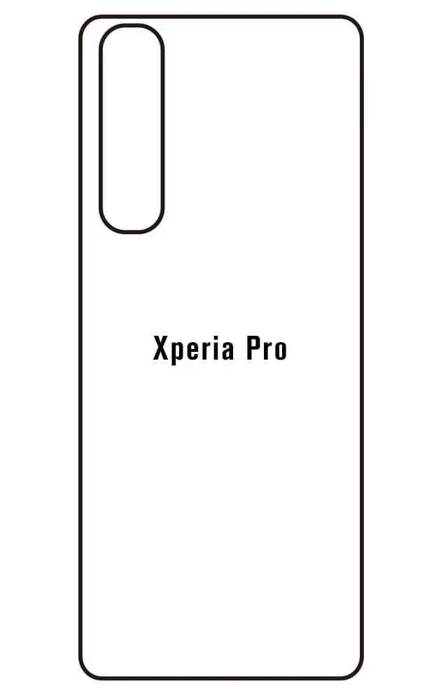 Sony Xperia Pro Zadní Hydrogel ochranná fólie