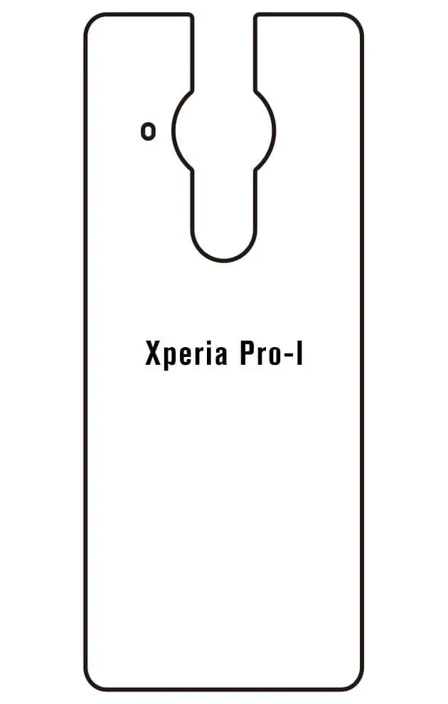 Sony Xperia Pro-I Zadní Hydrogel ochranná fólie