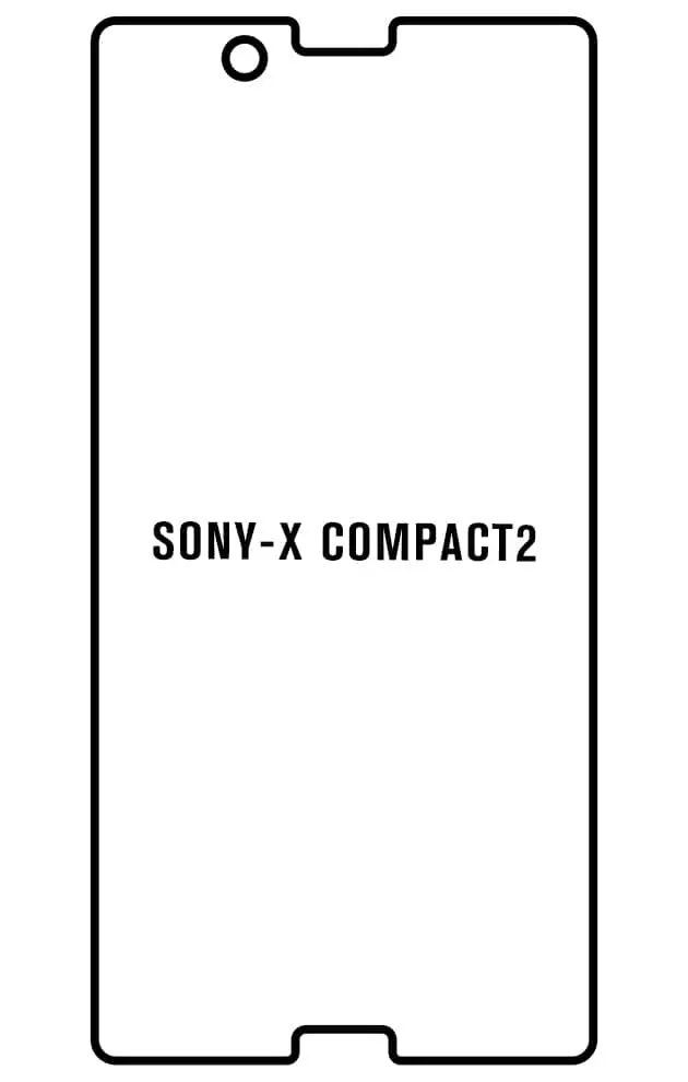 Sony Xperia X Compact Přední Hydrogel ochranná fólie