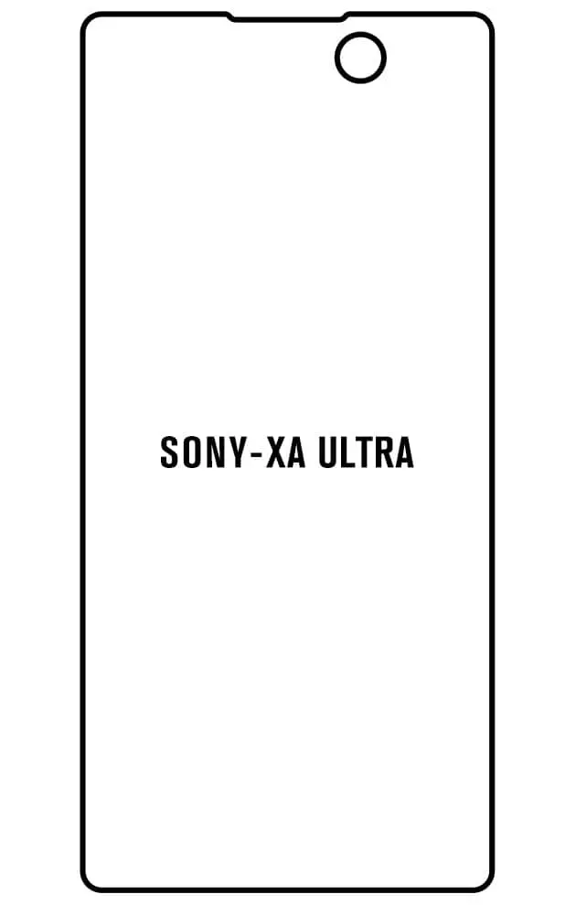 Sony Xperia XA Ultra Přední Hydrogel ochranná fólie