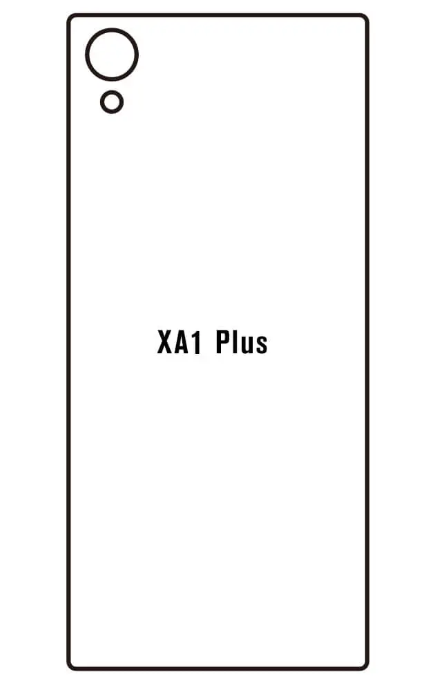 Sony Xperia XA1 Plus Zadní Hydrogel ochranná fólie