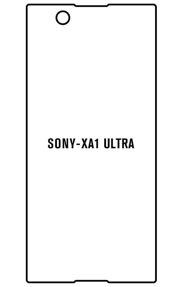 Sony Xperia XA1 Ultra Přední Hydrogel ochranná fólie
