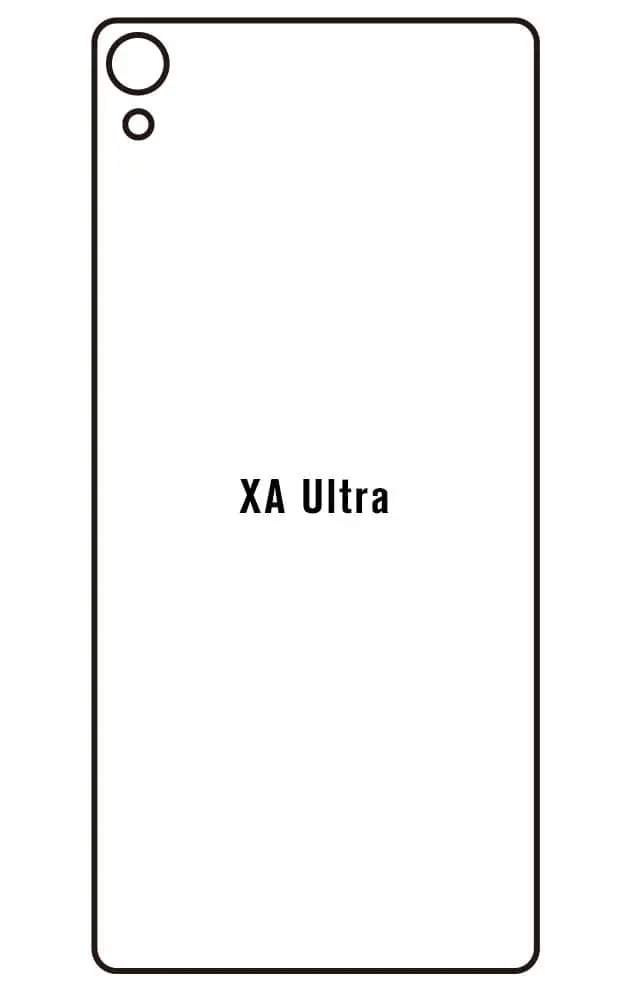 Sony Xperia XA1 Ultra Zadní Hydrogel ochranná fólie